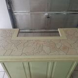 Bar with stools