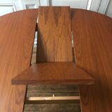 Vintage table with central extension