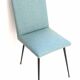 Chaise années 60 retapissée