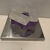 Italian Murano Glass Sconces by Albano Poli for Poliarte, 1970s , Set of 2