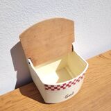 Old ceramic salt box