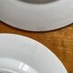 12 small flat plates "Campanule" Saint Amand and Hamage