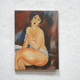 Painting reproduction Amedeo Modigliani painting on canvas