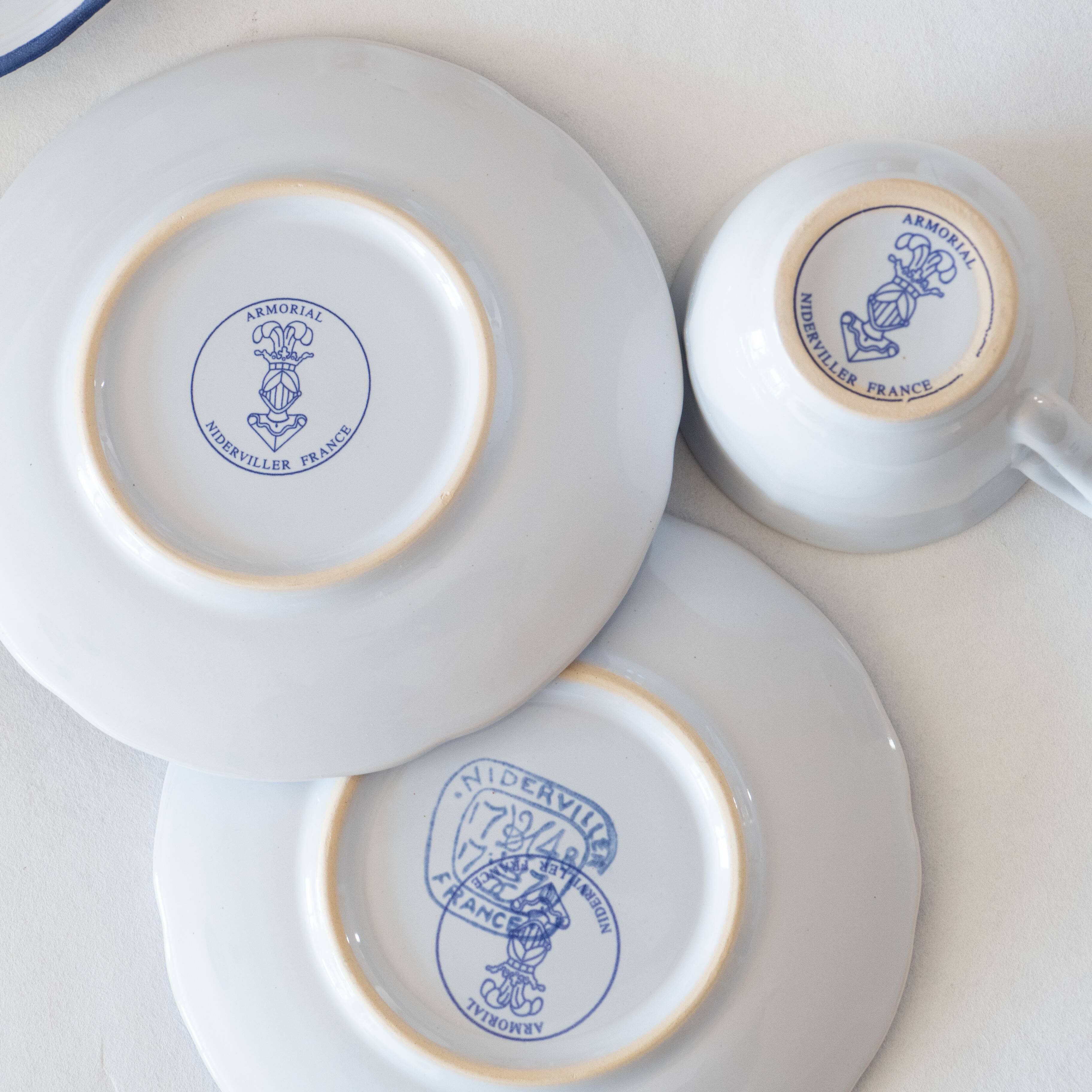 Coffee service Niderviller collection "Armorial"