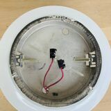 Round opaline wall lamp by RZB Leuchten, vintage