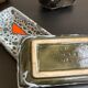 Empty pair ceramic lava pocket signed Luc Vallauris 1950