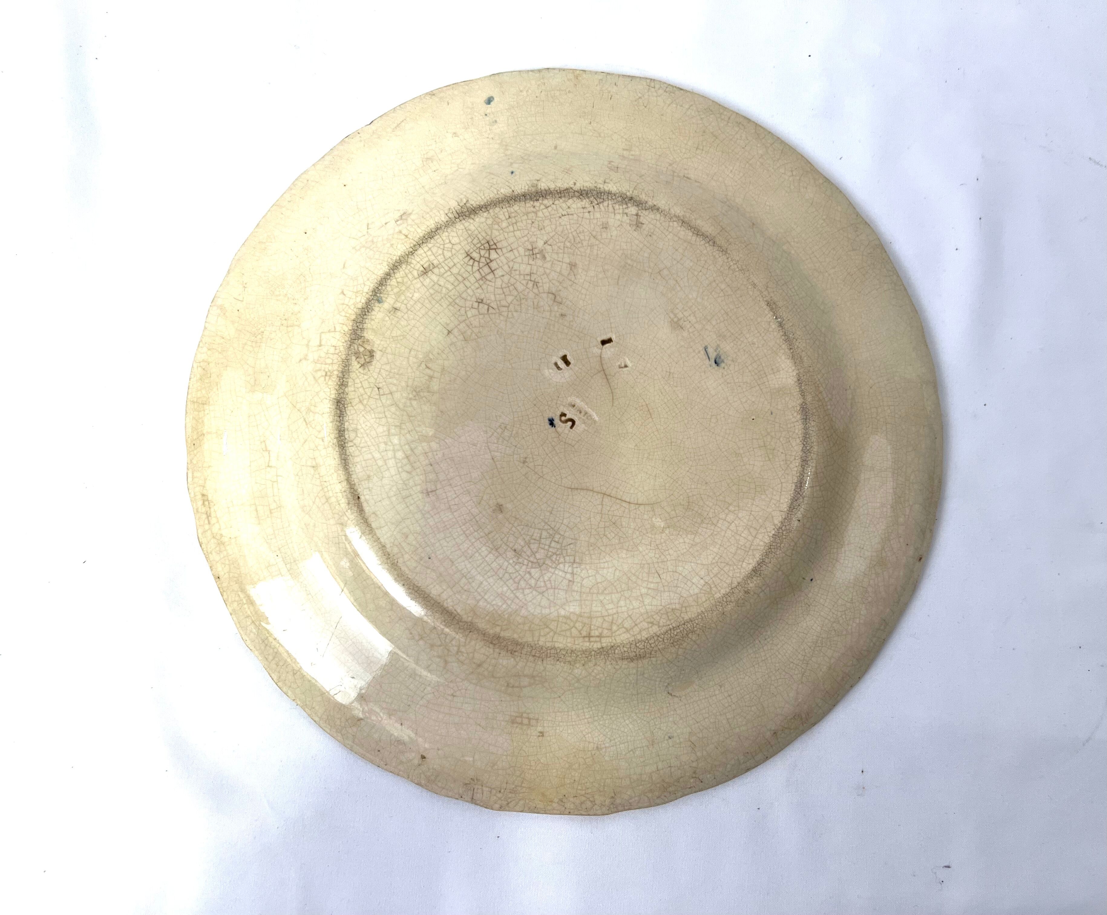 Round dish Minton Montrose 19th 30cm