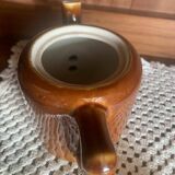 3-piece stoneware coffee and tea set