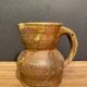 Pitcher in stoneware of the Borne signed B. Fabre