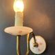 Pair of vintage wall candle holders