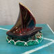 Night light lamp Ceramic fish Vallauris