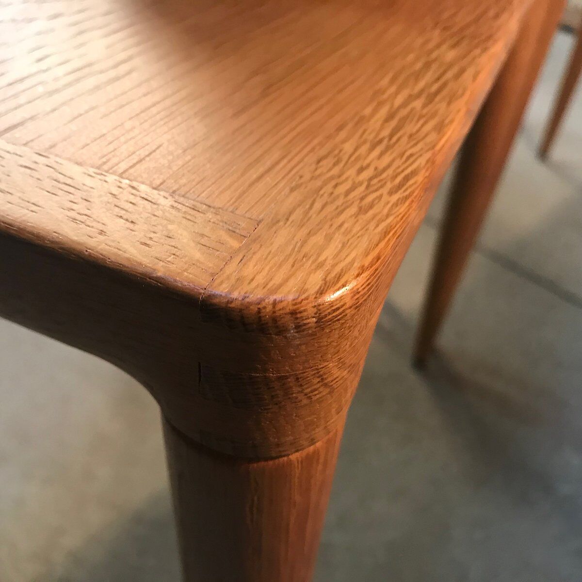 Nest of Tables in Oak Wood, Denmark 1960s, Set of 3