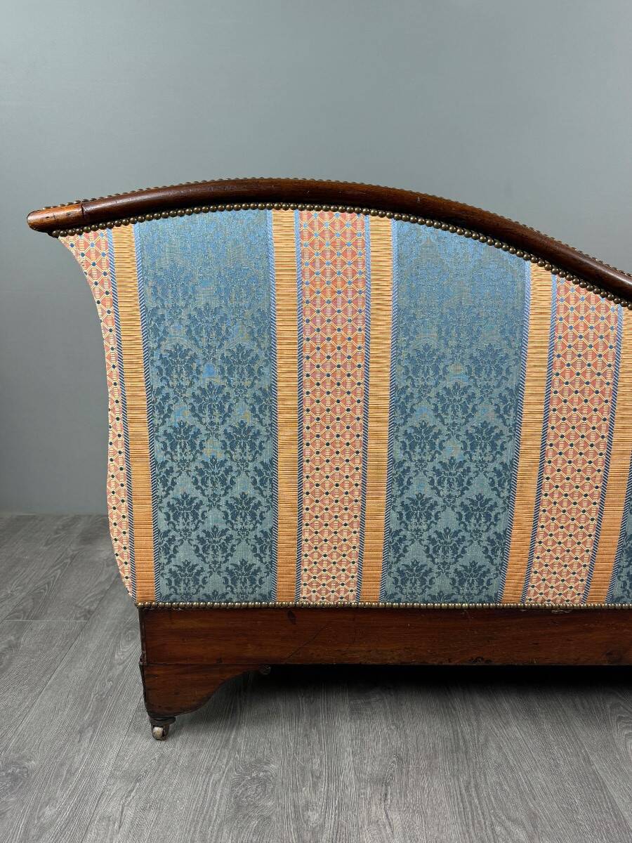Restoration Period Chaise Longue, 19th Century
