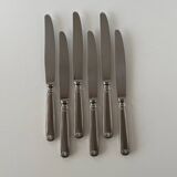 Set of 6 Vintage Modernist Sea Shell Design Dinner Knives