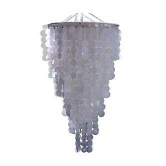 Mother-of-pearl chandelier