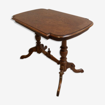 Table d’appoint en chêne antique Français