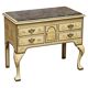 Chinoiserie Buffet with Marble Top in Chippendale Style