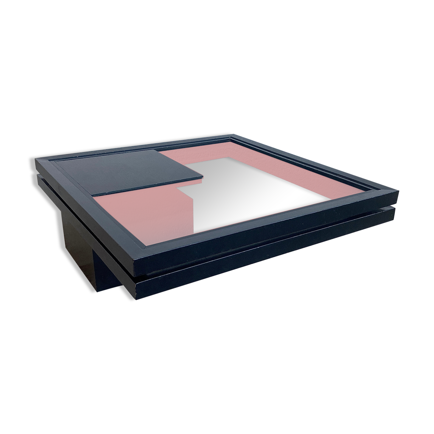 Coffee table with rotating top