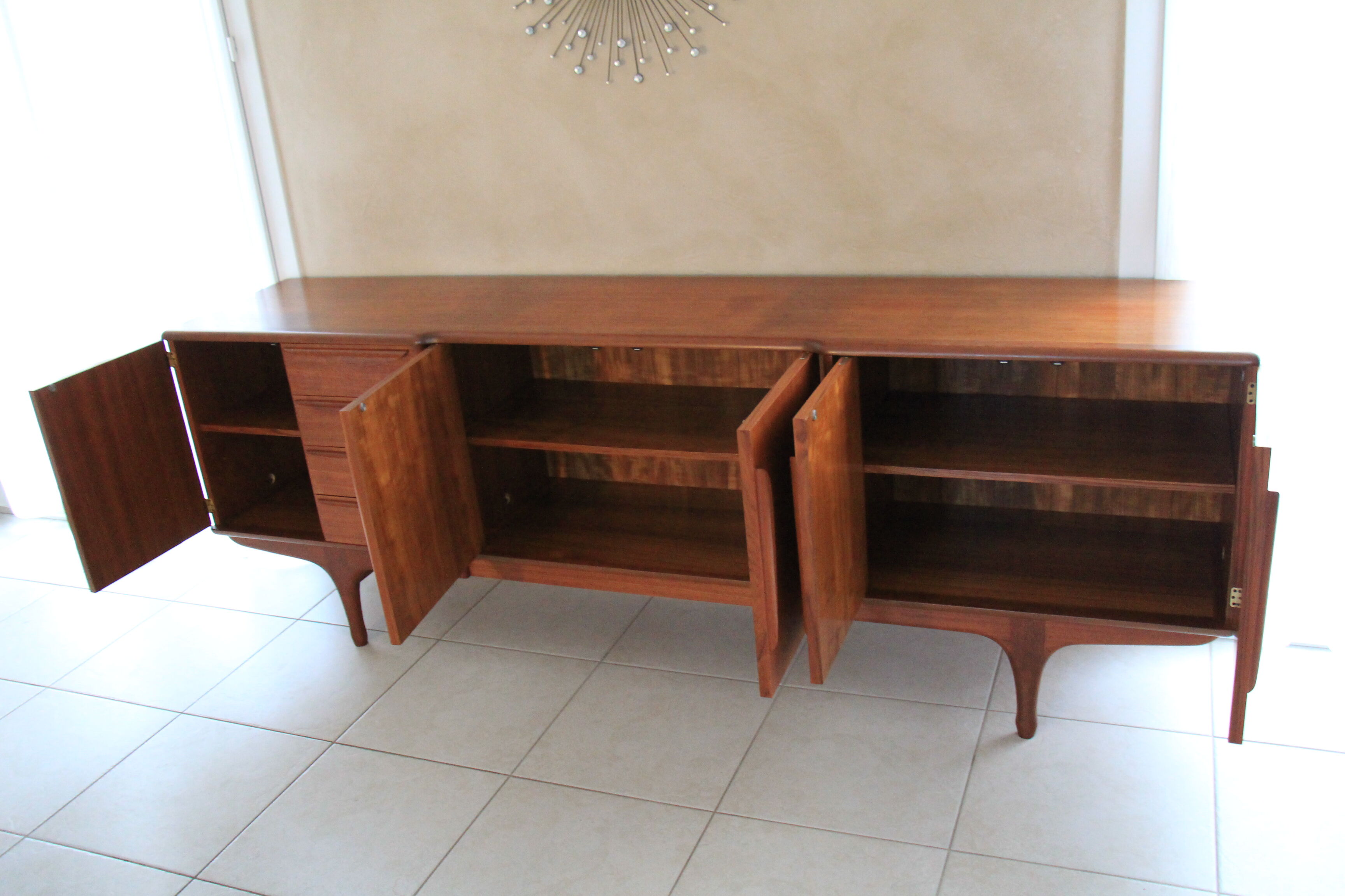 Enfilade design scandinave en teck