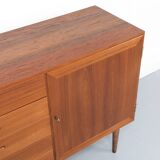 Commode à Tiroirs en Teck par Kai Winding pour P. Jeppesens Møbelfabrik, 1960s