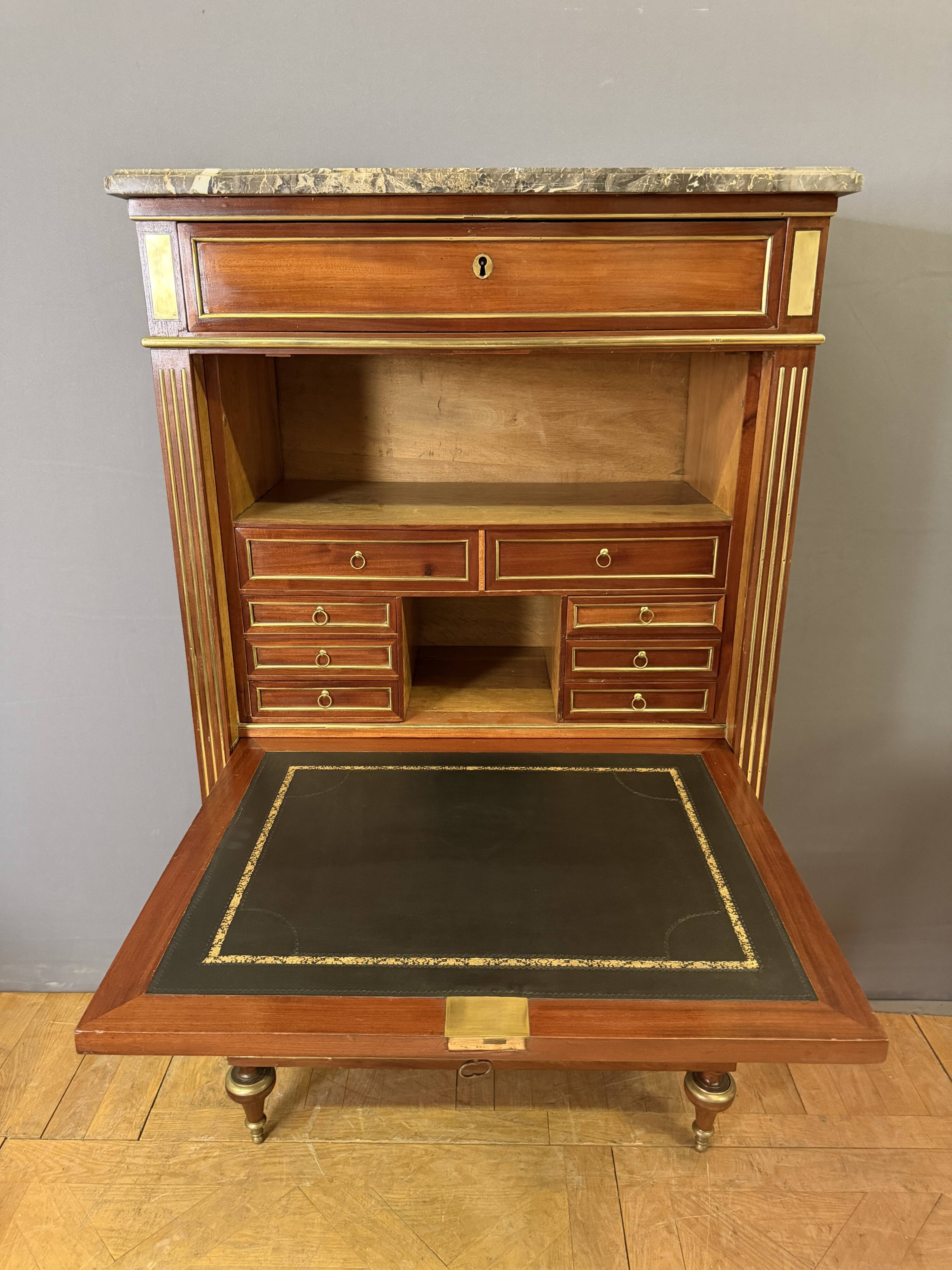 Secrétaire Directoire en Acajou XVIIIème