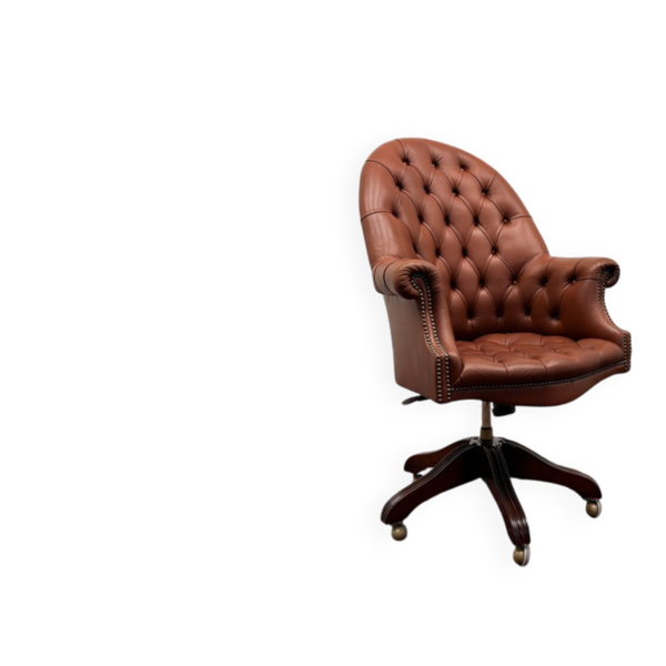 Chaise de bureau Chesterfield Wade classique en anglais — Beyit