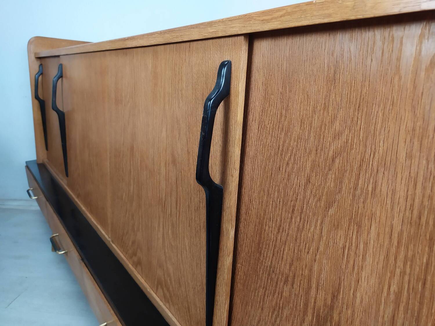 Vintage oak enfilade