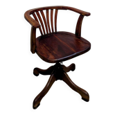 American office chair vintage design office 50 60 swivel tilting