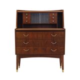 Walnut secretary, Danish design, 1970s, production: Denmark