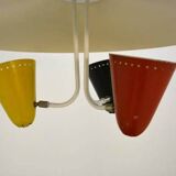 Pendant lamp from the 1950s by h. busquet for hala zeist