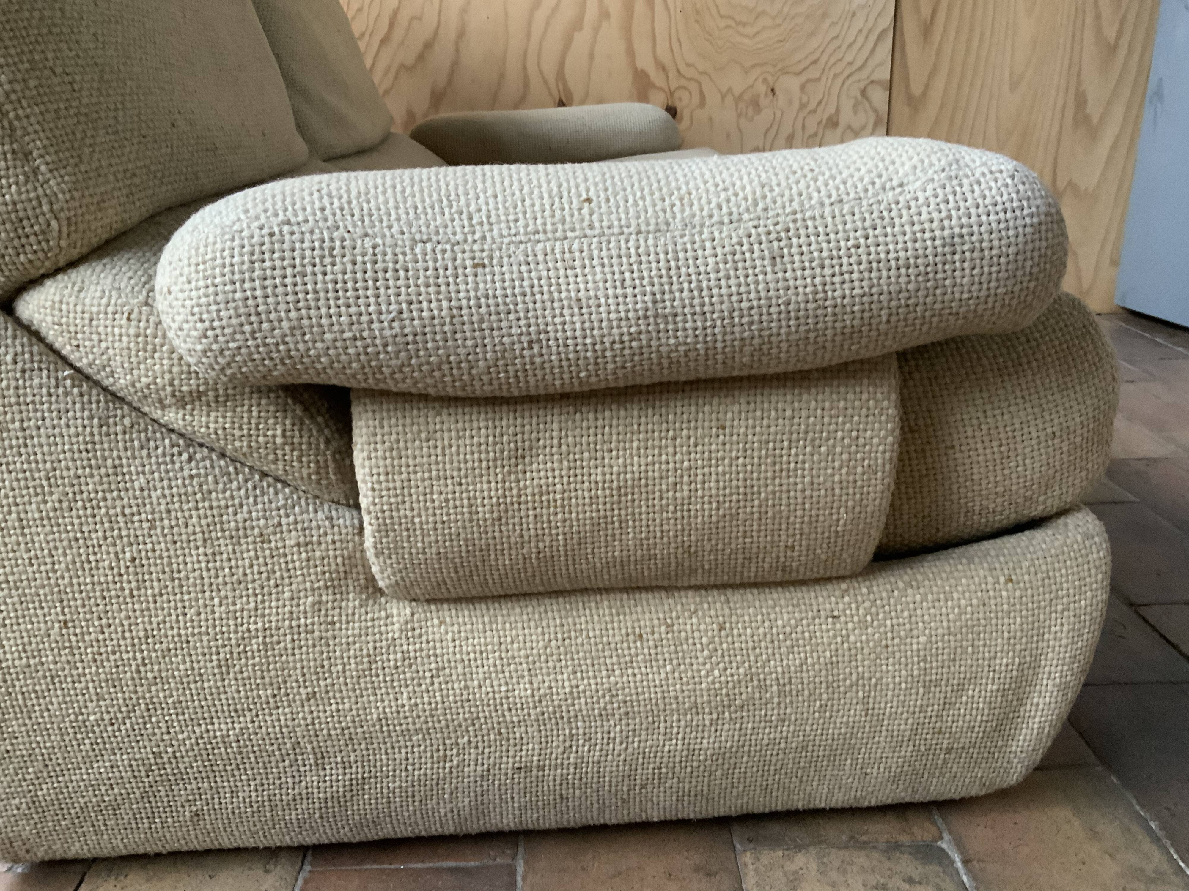 Fabric sofa
