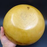 Wooden dish signed E - Circa 1960-1970