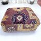 Moroccan kilim pouf