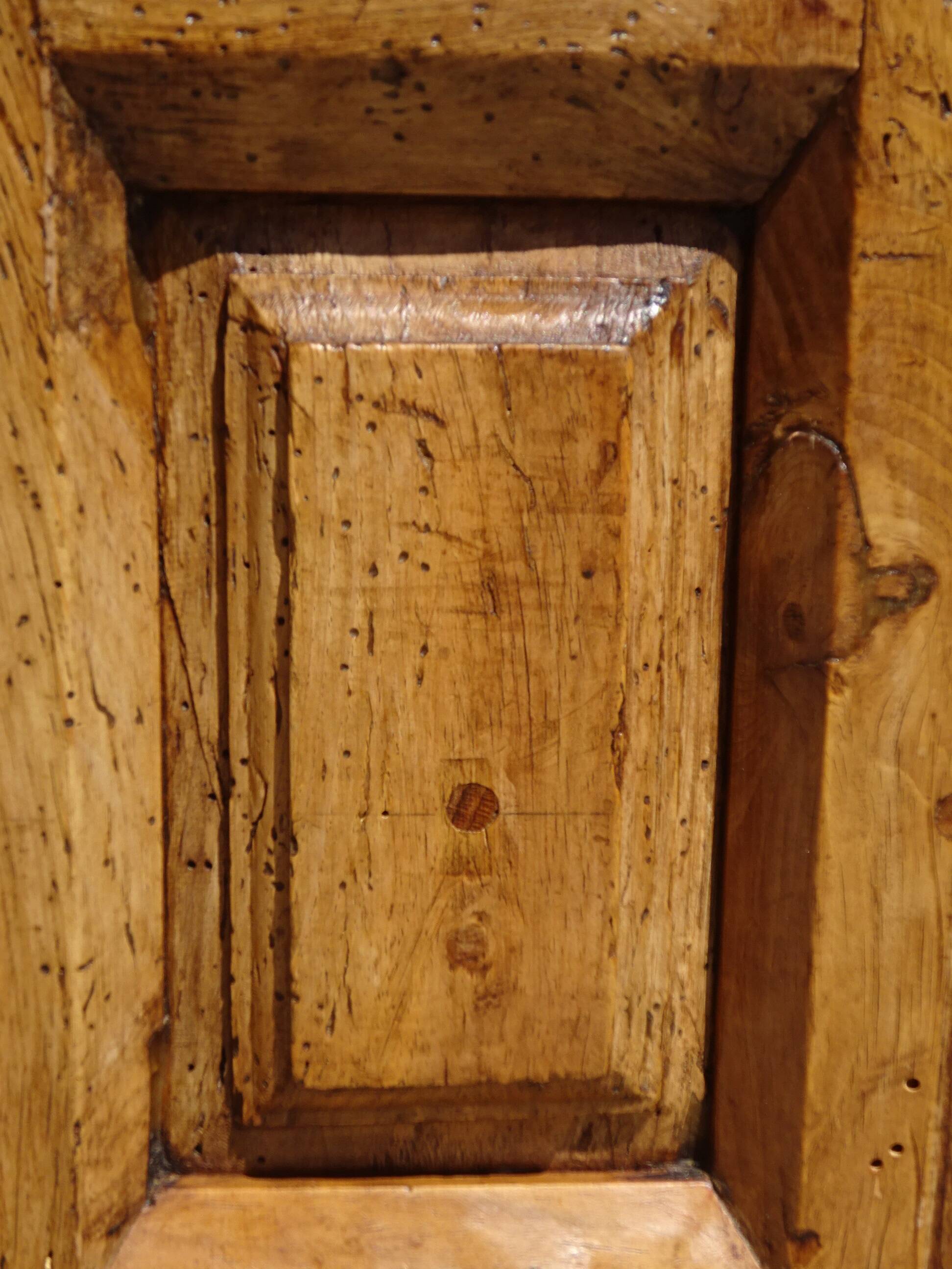 Shallow old Tuscan buffet