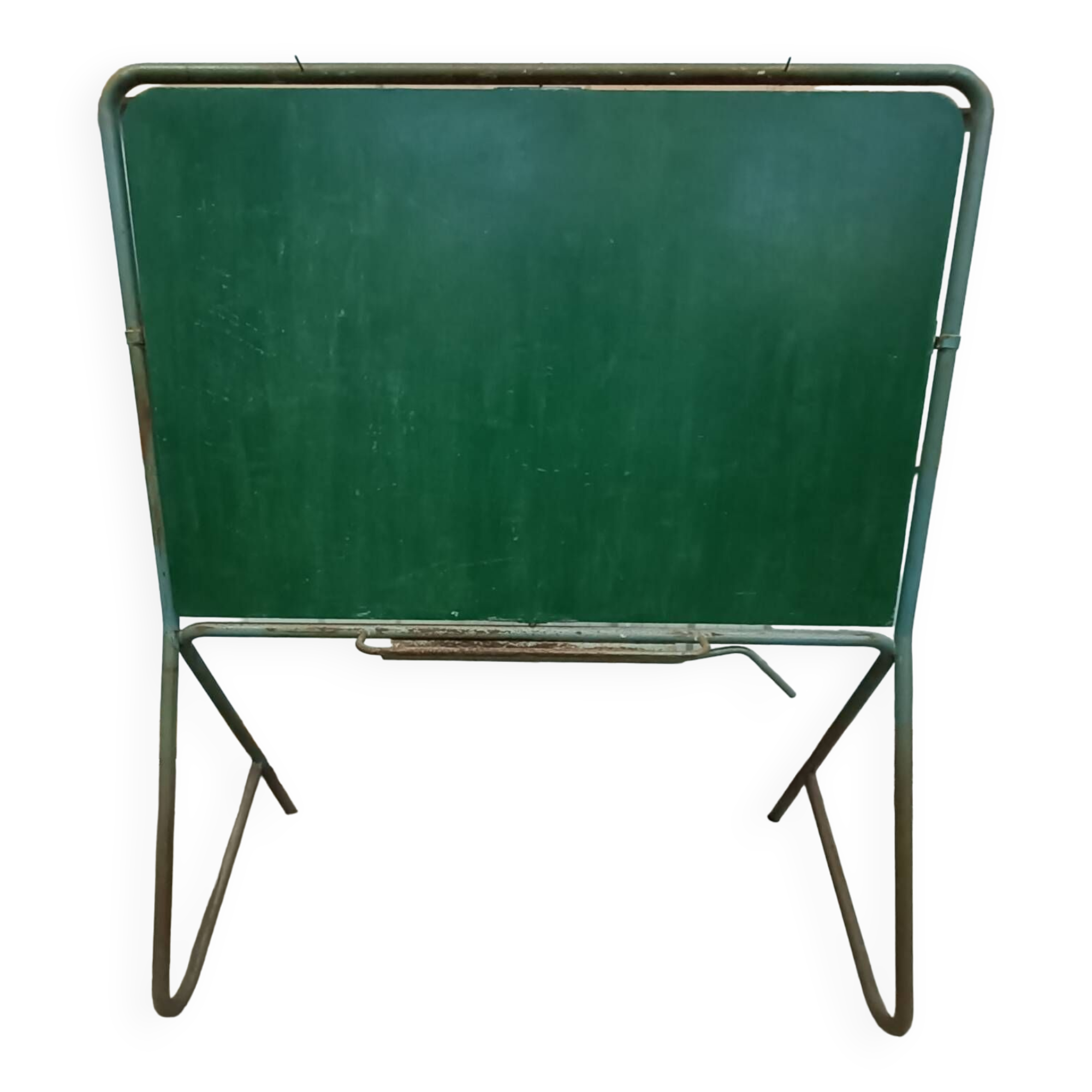 School blackboard from the 50s, rotating blackboard