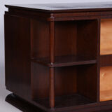 Bureau en frêne de chêne ArtDéco, Tchéquie, années 1930