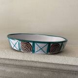 Oval dish by Robert Picault