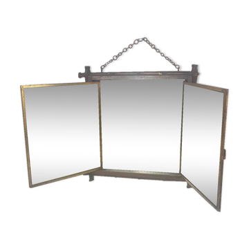 Ancient triptych mirror