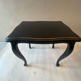 Black and gold bedside table