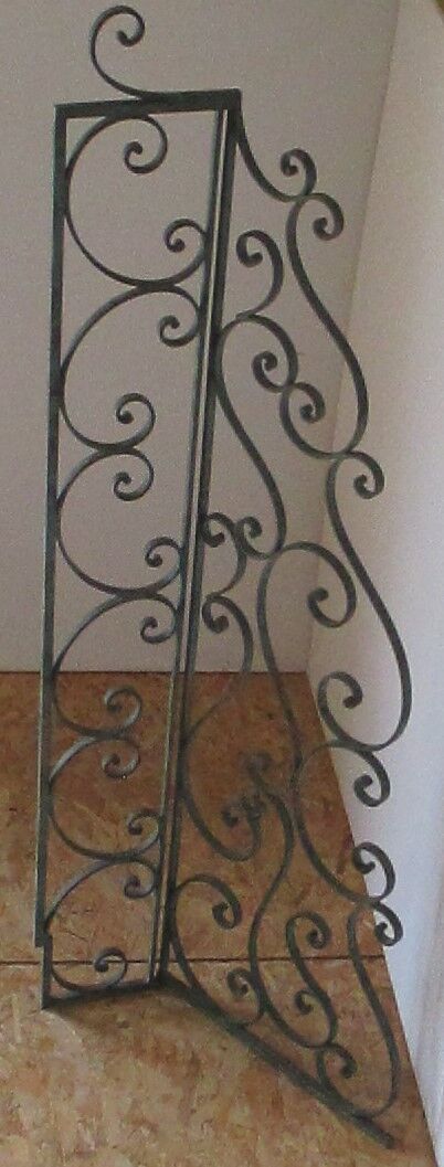 Grille en fer forgé 1930 diviseur de pièce