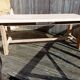 Table de ferme bois brut