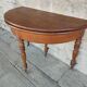 Demi-lune console table