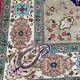 Large handmade Persian vintage Tabriz rug 300x395 cm