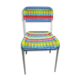 Scoubidou chair for children