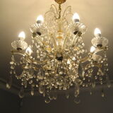 Lustre en cristal de boheme