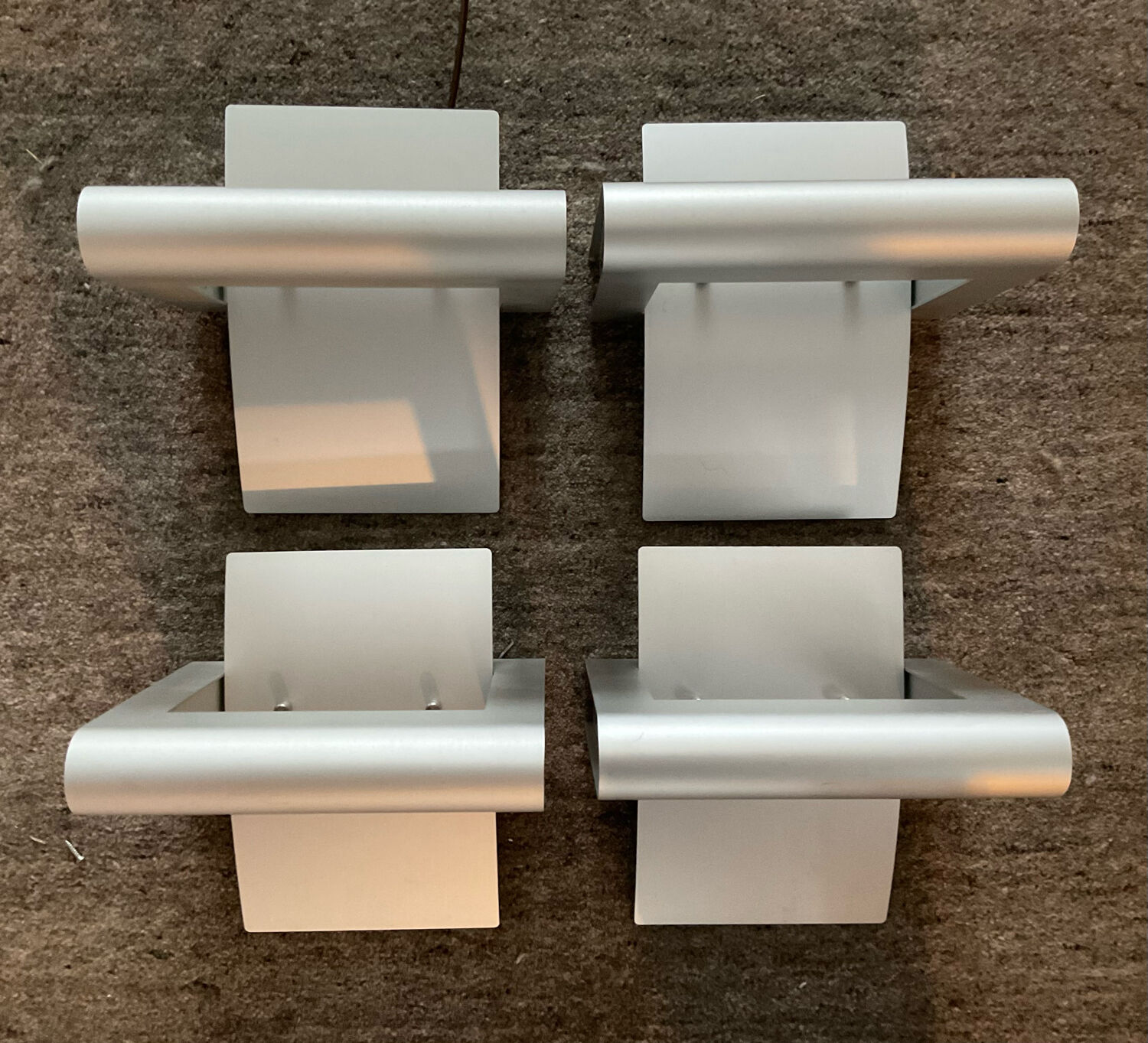 Pair of design wall lamps Delta light