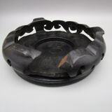 Ostrich egg on pedestal