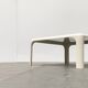 Demetrio lounge coffee table from the Italian space age of the mid-century by Vico Magistretti for Artemide.