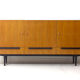 Modernist Belgian sideboard in maple, 1960s