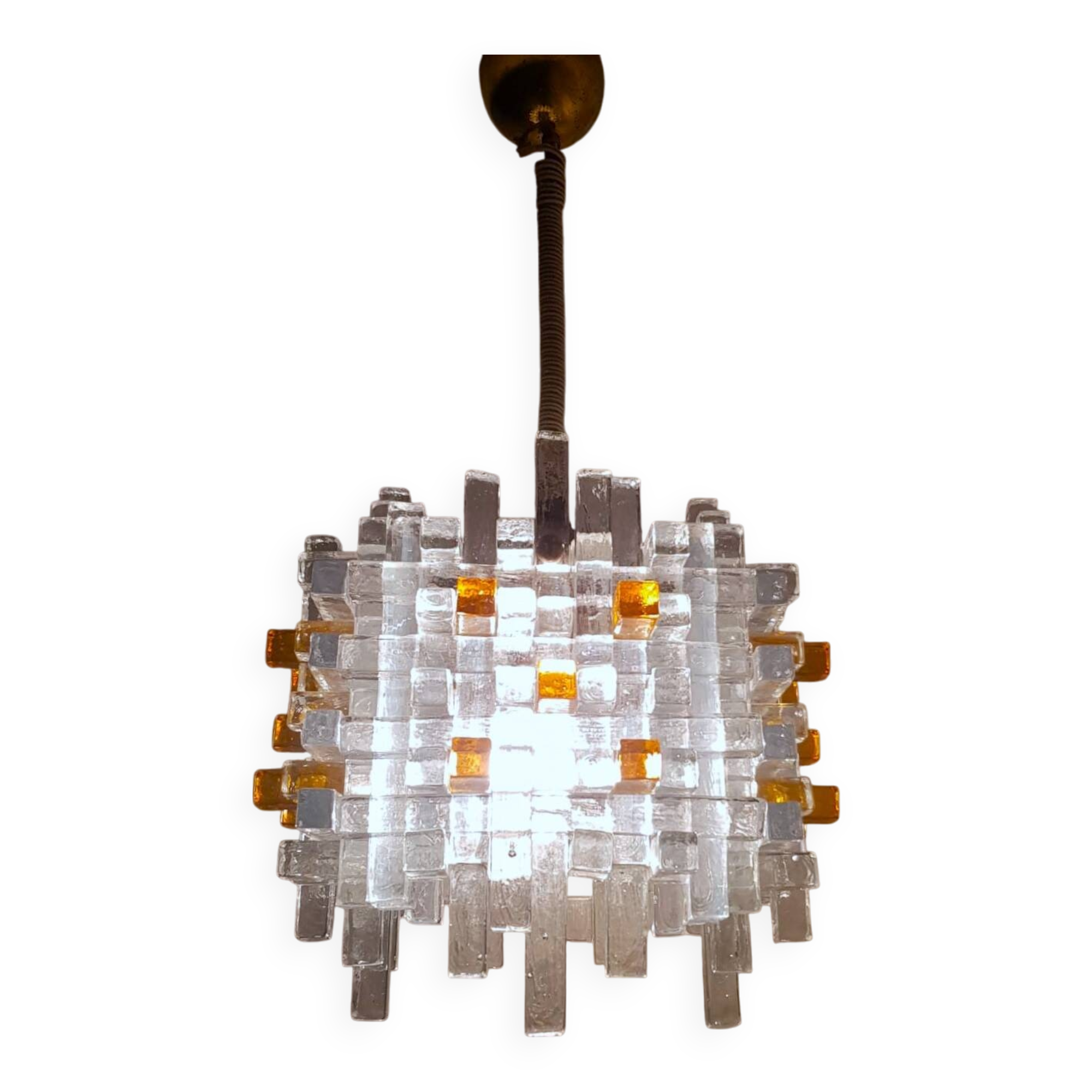 Lustre Poliarte par Albano Poli, Italie, années 1960